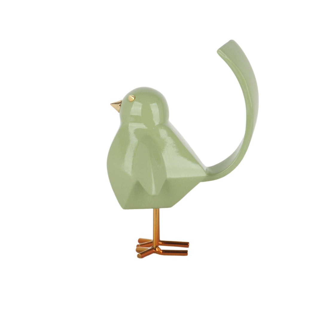 Bird Sculpture // Green