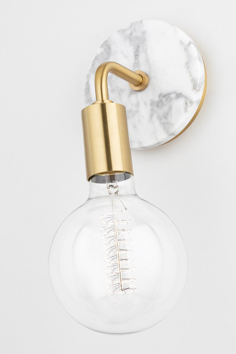 Chloe Wall Sconce 13" - Polished Nickel