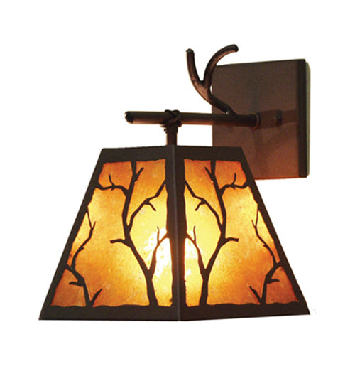 8" Wide Branch Wall Sconce