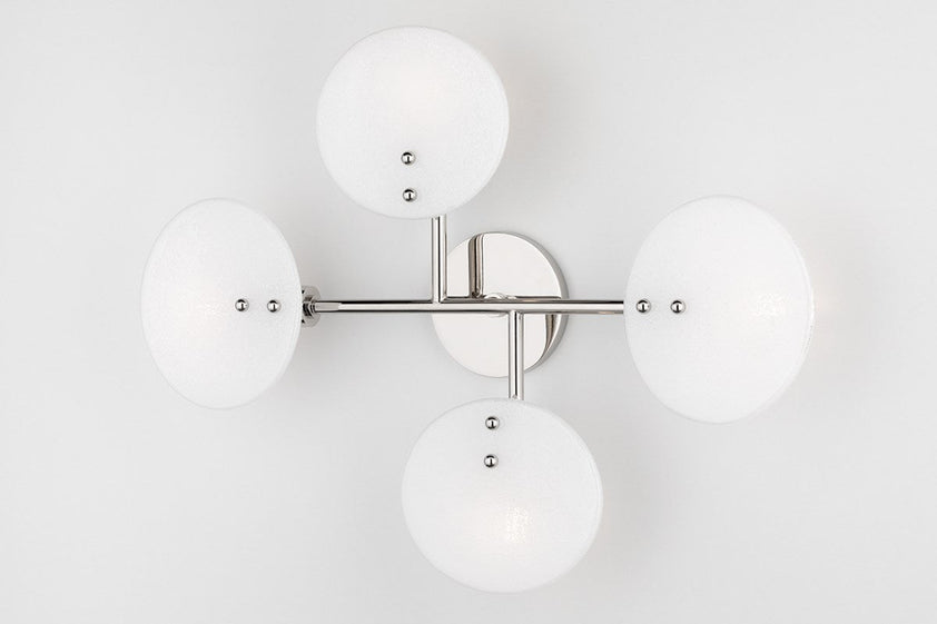 Giselle Semi Flush - Polished Nickel