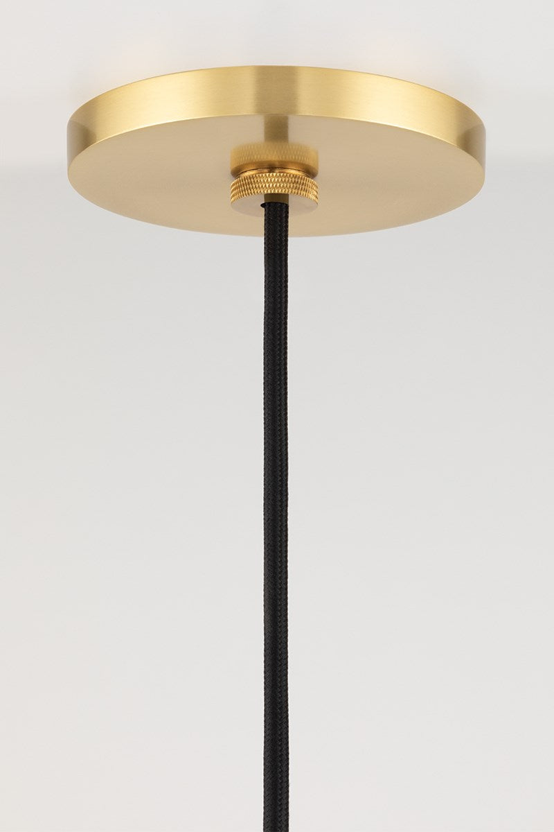 Elanor Flush Mount - Aged Brass