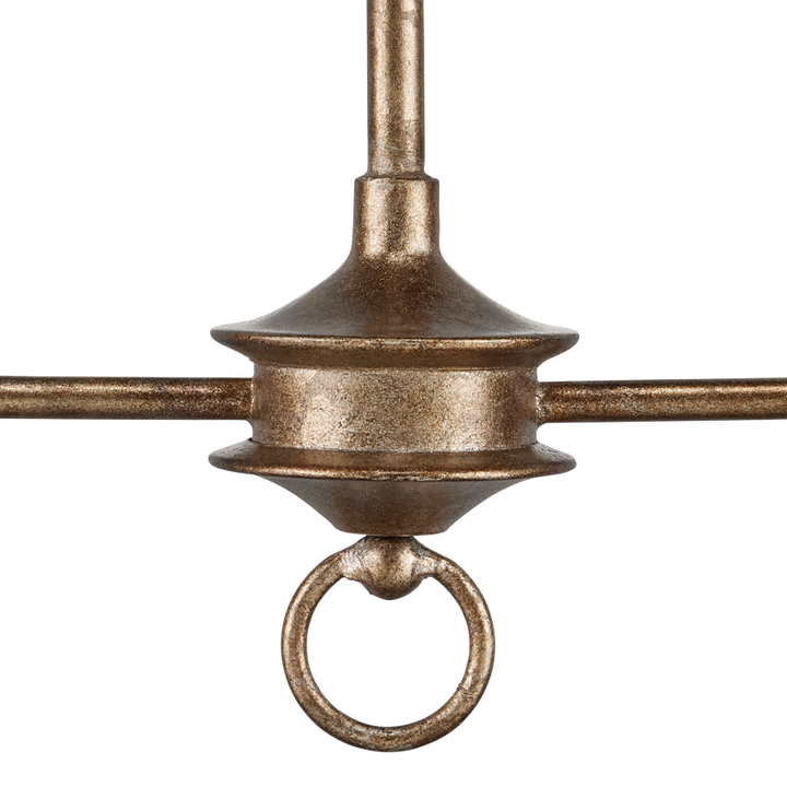 Nottaway Bronze Linear Chandelier