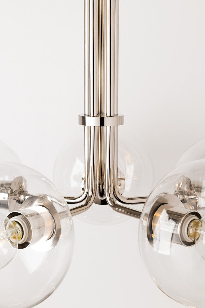 Margot Pendant Extended ,12" - Polished Nickel