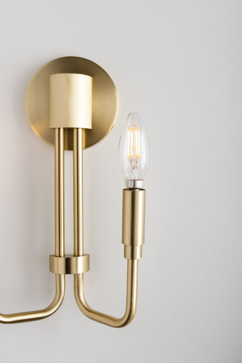 Brigitte Wall Sconce - Polished Nickel