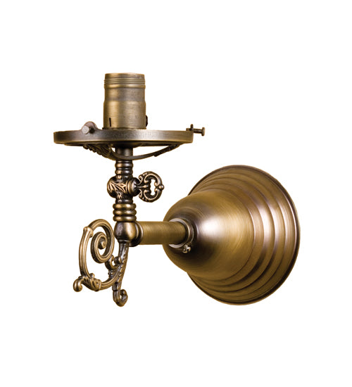 4.5"W Gas Reproduction Wall Sconce Hardware