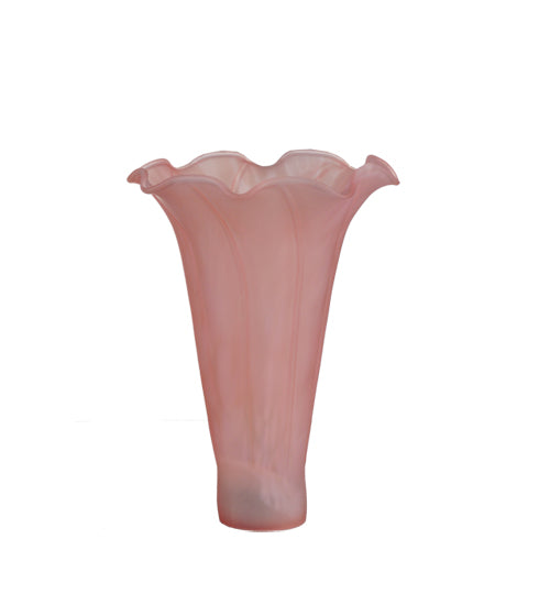 3.5"W X 5"H Pink Tiffany Pond Lily Shade