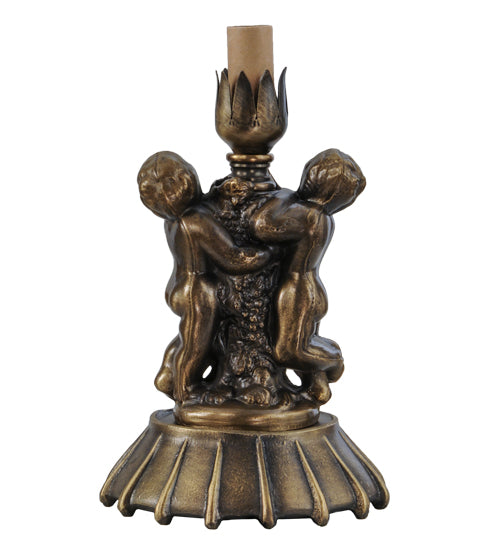 8"H Twin Cherub Table Base