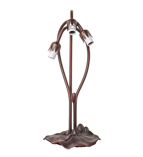 16" High Lily 3 Light Table Base