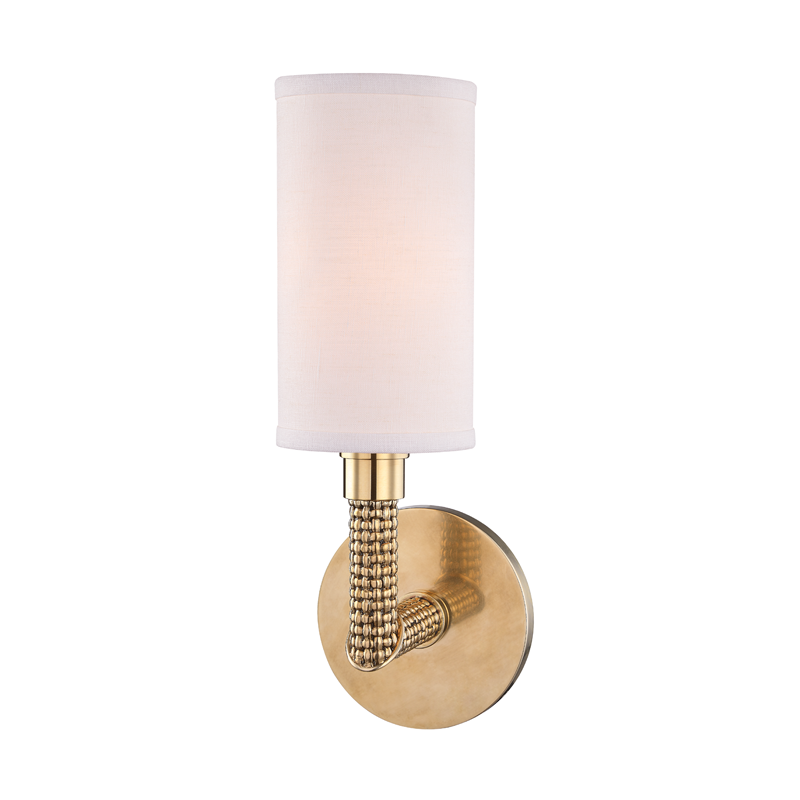 Dubois Wall Sconce 13" - Aged Brass