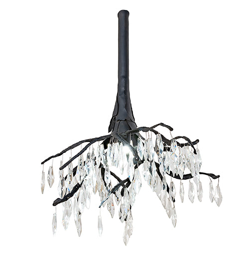 22"W Winter At Stillwater Chandelier