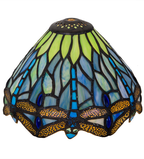 7" Wide Tiffany Hanginghead Dragonfly Shade