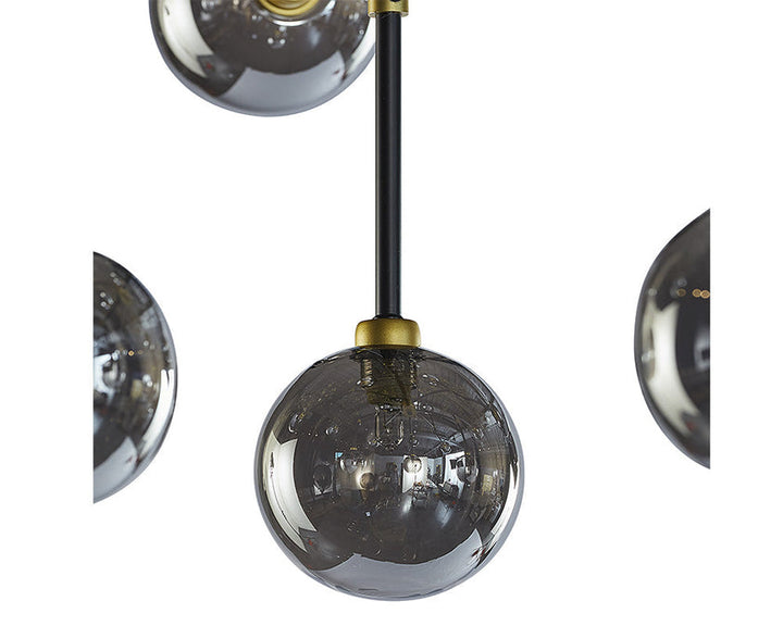 Deimos Chandelier - Large - Smoke Grey