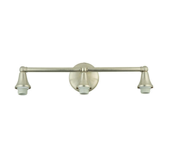 23"W Cone Cap 3 Light Sconce Hardware