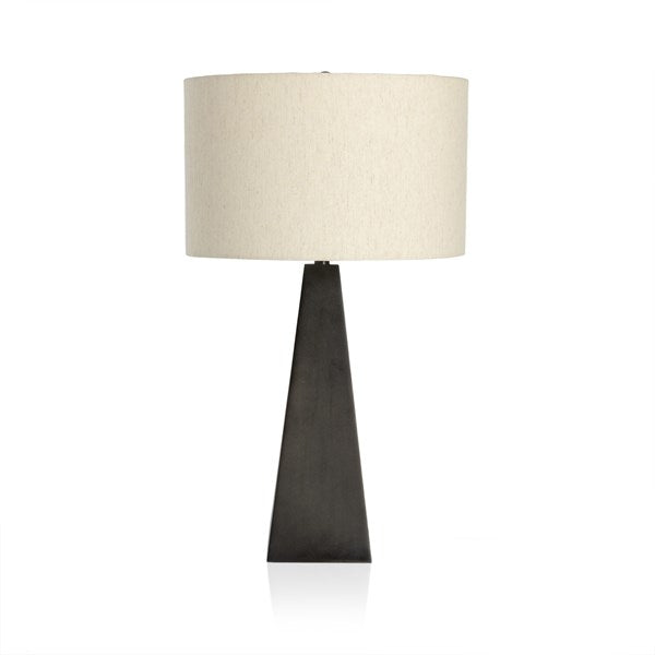 Leander Table Lamp-Pewter