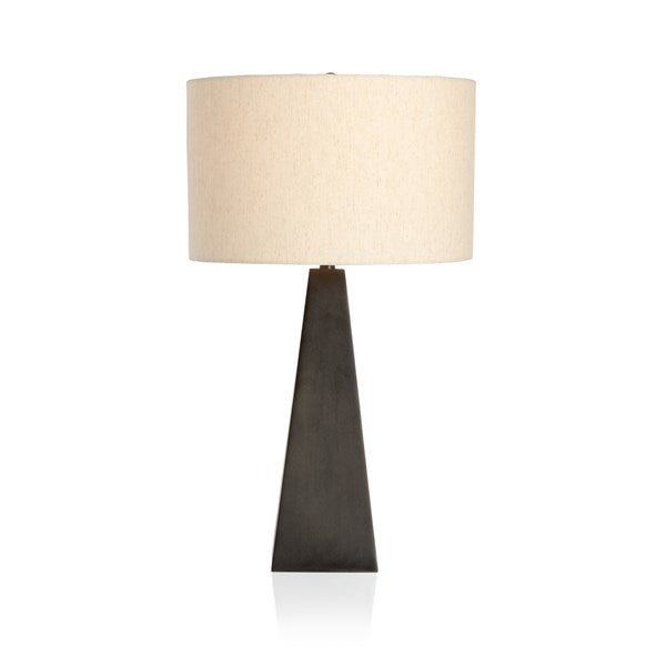 Leander Table Lamp-Pewter