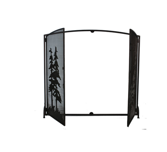 47" Wide X 43" High Tall Pines Fireplace Screen