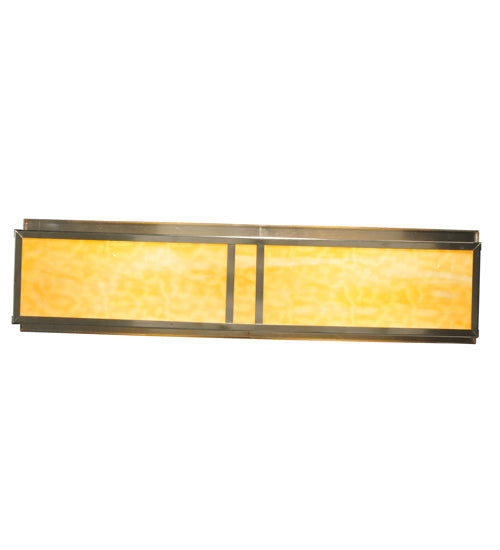 35"L Double Bar Mission Oblong Pendant