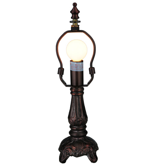 12" High Roseborder Mini Lamp