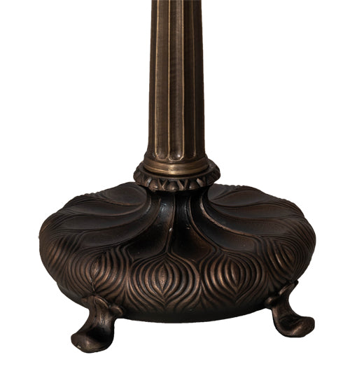 21" High Onion Quad Footed Table Base