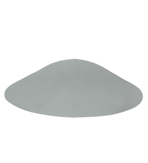 20"W Metro Fusion Frosted Glass Cone Shade