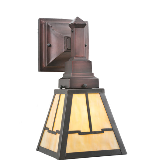 8.75" Wide Valley View Mission Wall Sconce