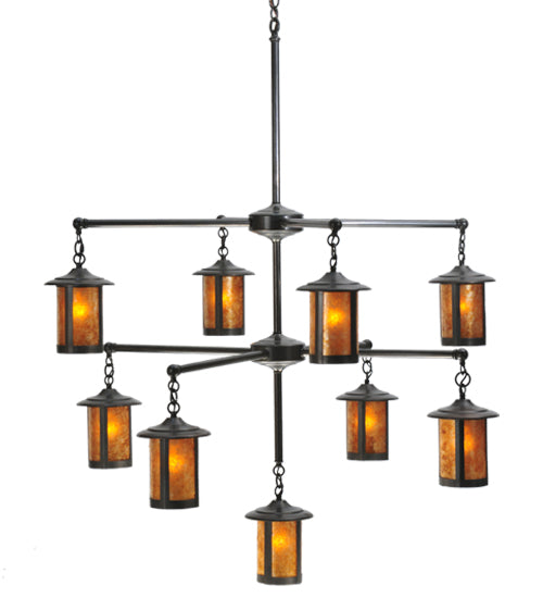 42" Wide Fulton Prime 9 Light Chandelier