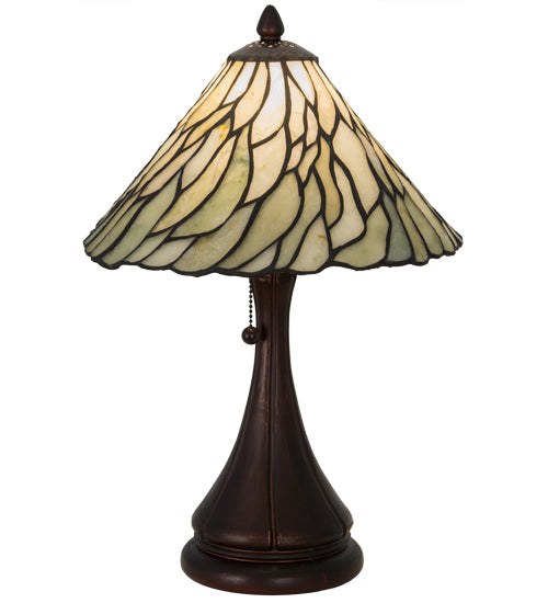 18"H Willow Jadestone Table Lamp