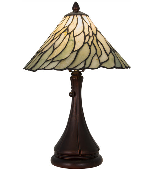 18"H Willow Jadestone Table Lamp