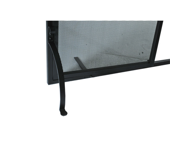 50"W X 33"H Prime Operable Door Arched Fireplace Screen