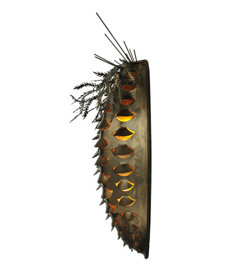 16"W Stoneycreek Pinecone Wall Sconce