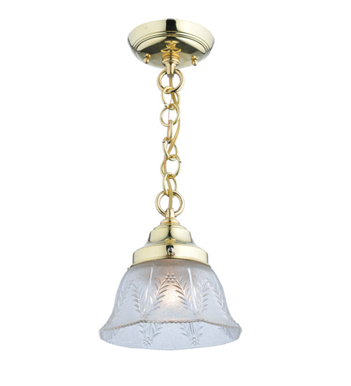 7" Wide Revival Summer Wheat Gas Mini Pendant