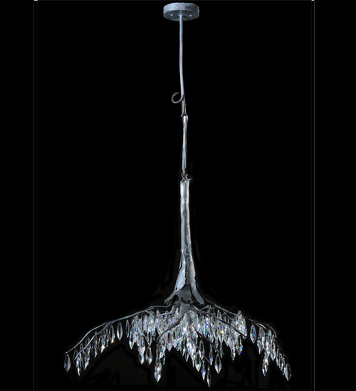 32"W Winter At Stillwater Chandelier