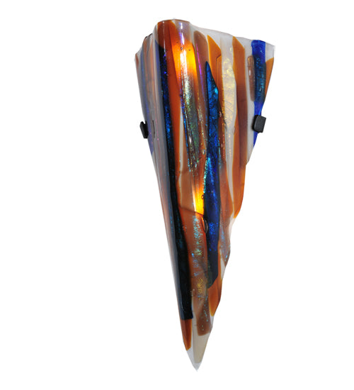 8"W Metro Fusion Oceano Wall Sconce