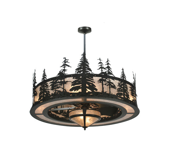 44"W Tall Pines W/Fan Light Chandel-Air