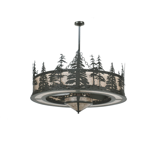 44"W Tall Pines W/Fan Light Chandel-Air