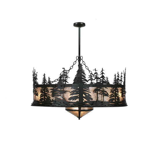 44"W Tall Pines W/Fan Light Chandel-Air