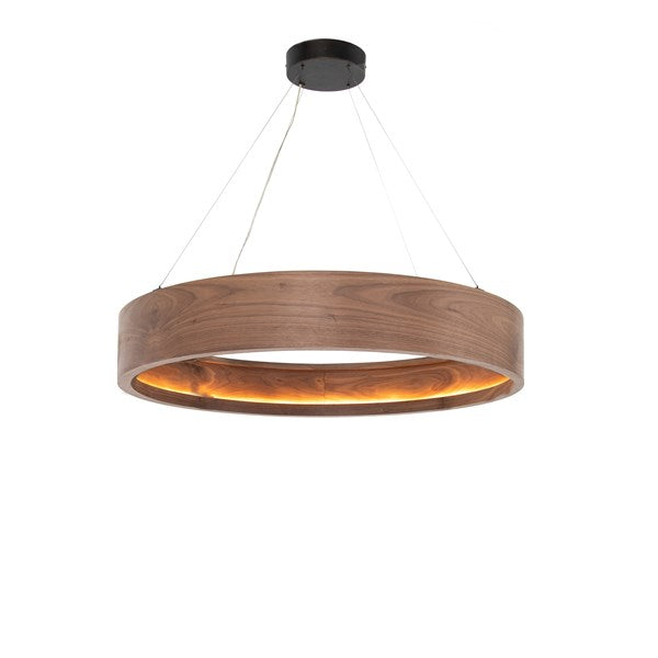 Baum Small Chandelier-Dark Walnut