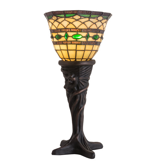 14"H Tiffany Roman Mini Lamp