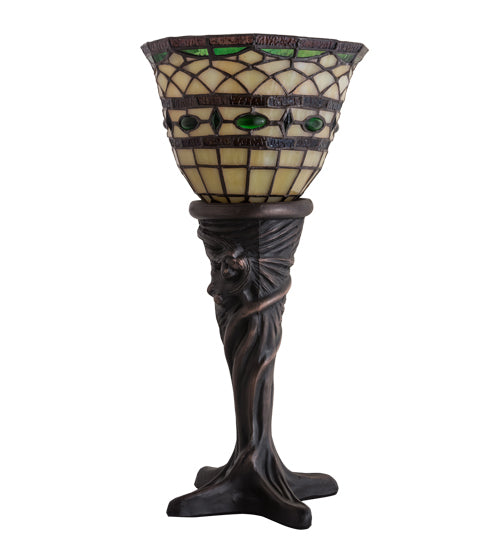 14"H Tiffany Roman Mini Lamp