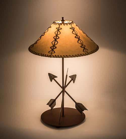 23" High Arrowhead Table Lamp