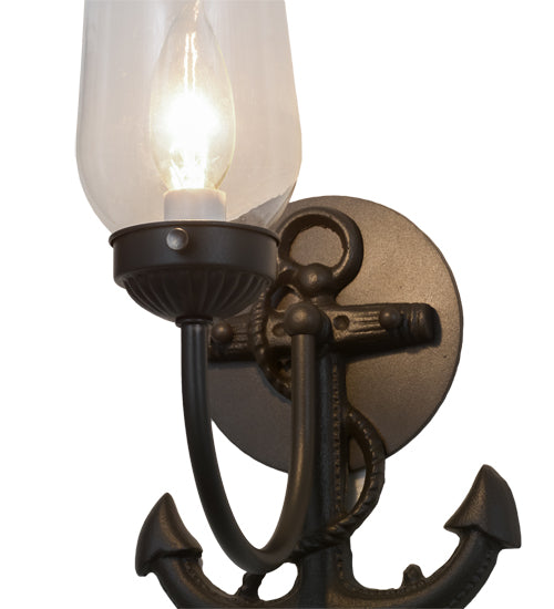 6"W Anchor Wall Sconce