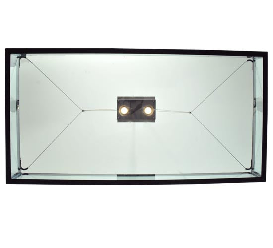 49"L Plateau Oblong Inverted Pendant