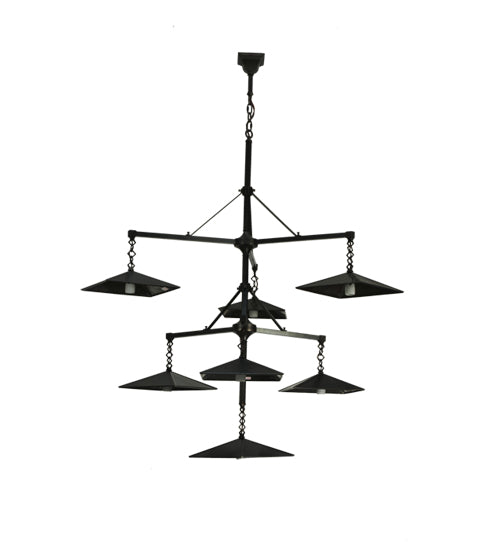 58"W Church Street 7 Lt Chandelier