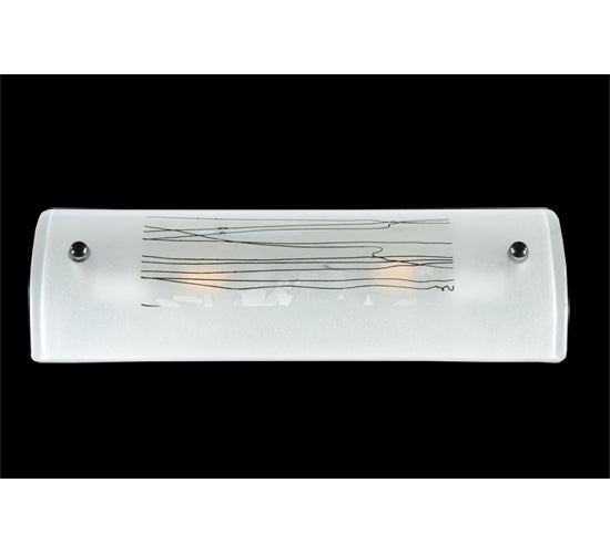 18"W Metro Fusion Twigs Glass Vanity Light