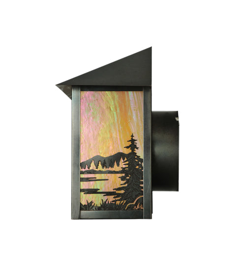 9"W Quiet Pond Wall Sconce