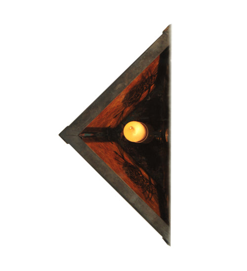 9" Wide Winter Pine Wall Sconce