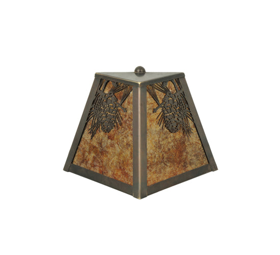 9" Wide Winter Pine Wall Sconce