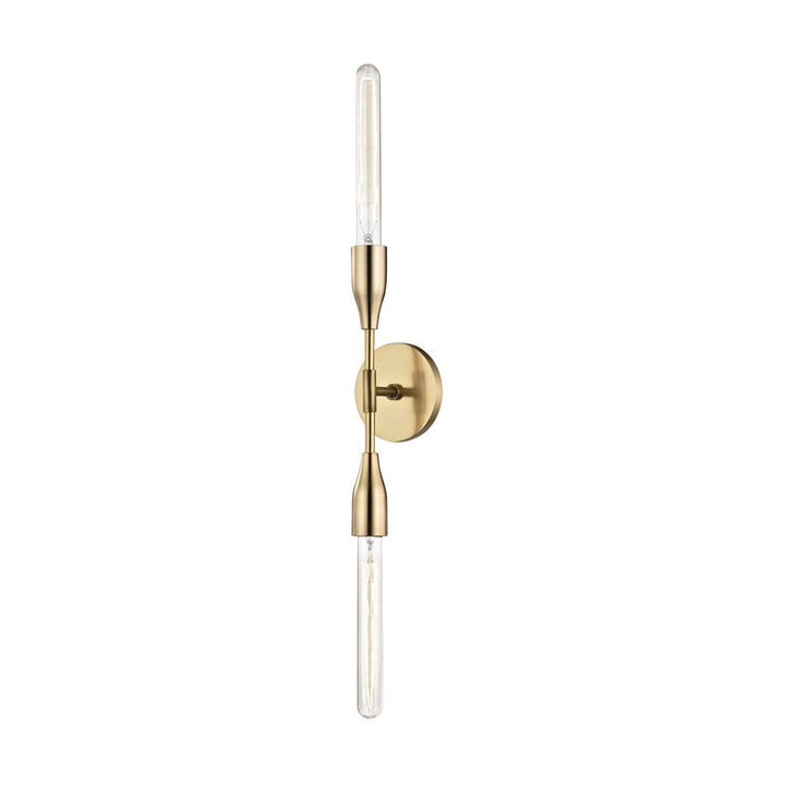 Tara Wall Sconce 30" - Aged Brass