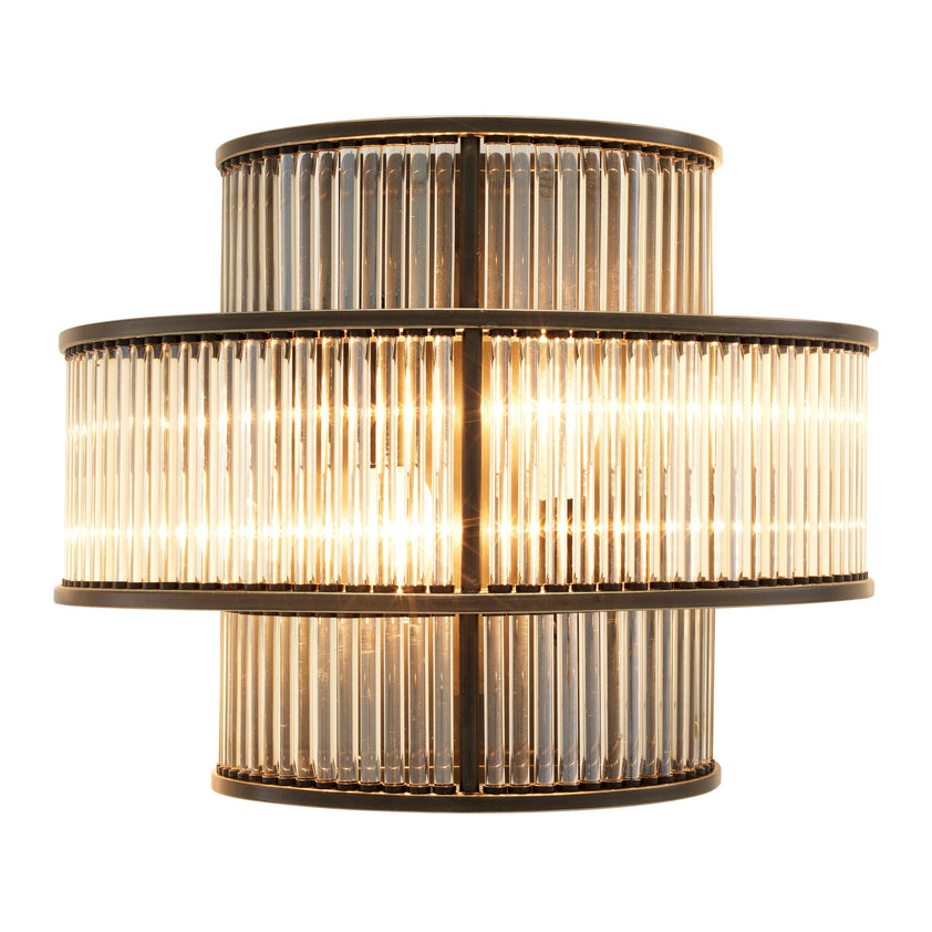 Wall Lamp Mancini Bronze Highlight Finish