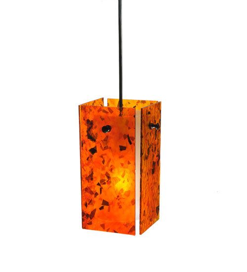 5"Sq Metro Magma Quadrato Mini Pendant